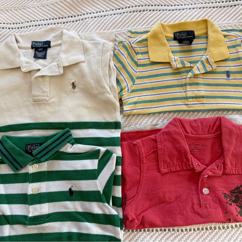 Polo by Ralph Lauren Kids Polo Shirt Set (4 shirts)